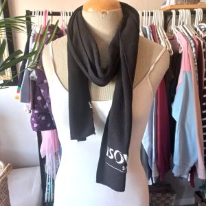 Black Fleece Scarf