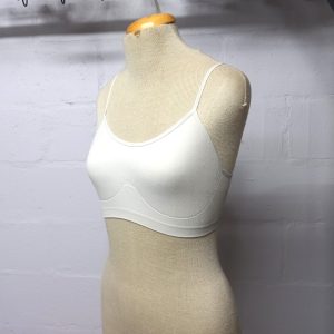 White Elastan Bra | XL