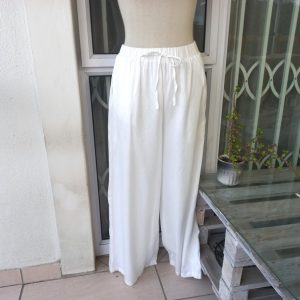 White Linen Pants | 3XL