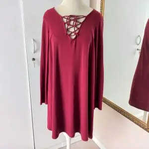 Maroon Long Sleeve Top/Dress | Medium