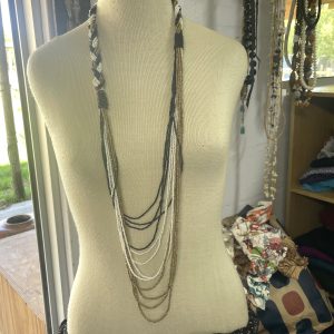 12 Strand Beaded Necklace