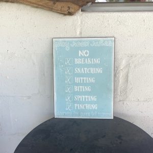 Playroom Rules Print