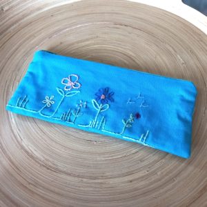 Light Blue Pencil Case