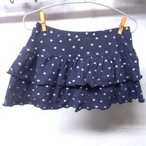 Silver Heart Polka Dot Skort | 13-14 Years