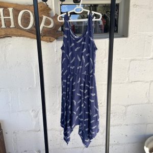 Blue Feather Dress | 8-10 Years