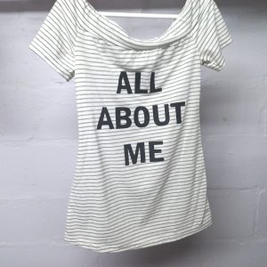 Grey and White Blouse | 13-14 Years