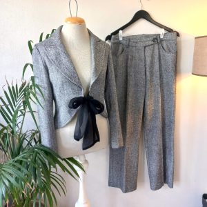 2 Piece Tweed Suit | Small and Medium