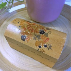 Hand Painted Wooden Jewelry Box