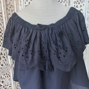 Black Blouse | Medium