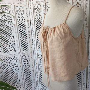 Beige Crop Top | Medium