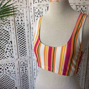 Stripy Bikini Top | 12