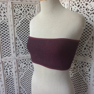 Maroon Boobtube | Medium