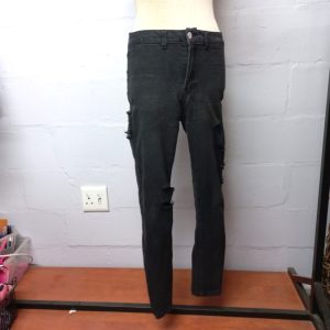 Black Ripped Skinny Jeans | 12