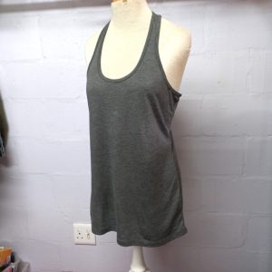 Grey Gym Top | Large