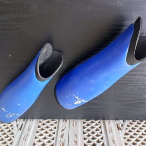 Blue Shin Guards