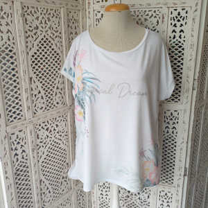 Floral T-shirt | Large