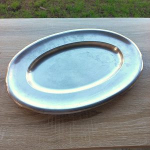 Oval Stainless Steel Tray