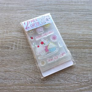 Exclusive Clear Stamp and Embossing Folder