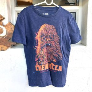 Chewbacca Navy T-shirt | 10-11 Years