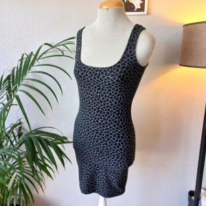 Animal Print Mini Dress | Small