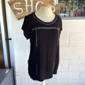 Black Blouse | Maternity Medium