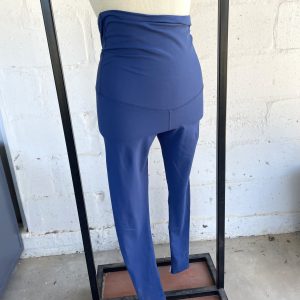 Blue Gym Tights | Maternity Small