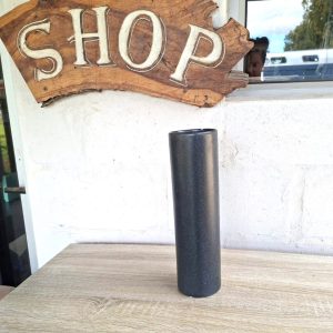 Tall Black Thin Vase