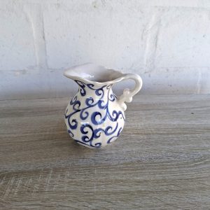 Hand Painted Milk Jug