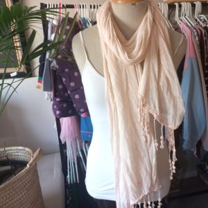 Light Peach Scarf
