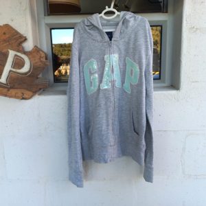 Grey Zip Up Hoodie