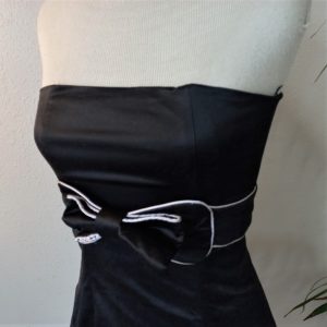 Black Boobtube Dress | Small