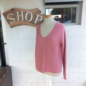 Pink Lace Back Jersey | 8