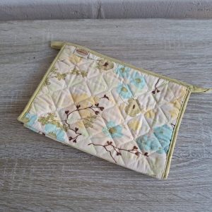 Yellow Floral Toiletry Bag