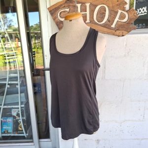Dark Grey Gym Top | Large