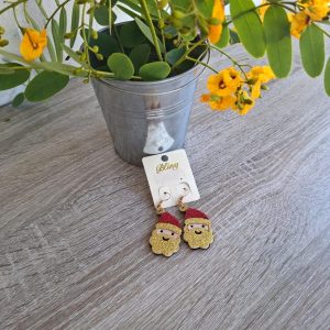 Santa Earrings
