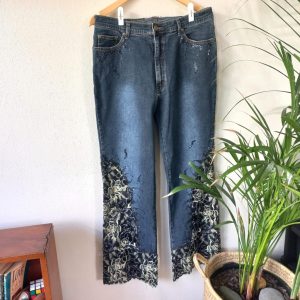 Beaded Denim Jeans | 16