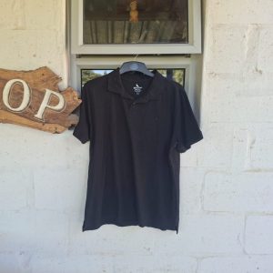 Black Golf Shirt | Large
