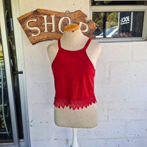 Terracotta Crop Top | Large