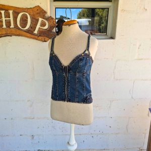 Denim Corset | Medium