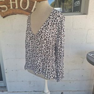 Animal Print Blouse | 20
