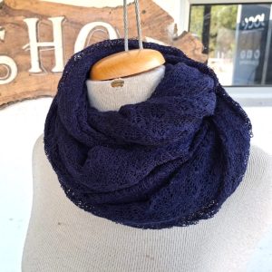 Navy Scarf