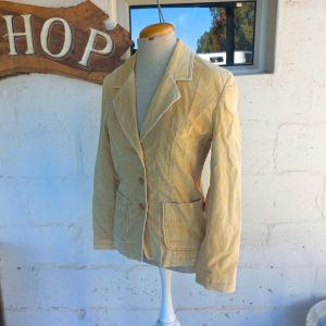 Light Brown Corduroy Jacket | Small