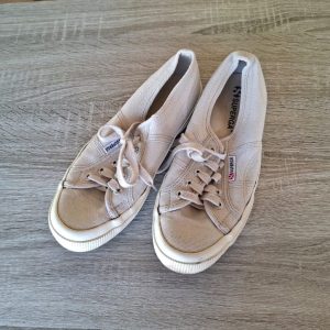 Cream Sneakers
