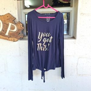 Navy Long Sleeve | 14 Years