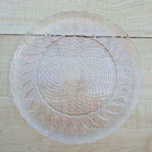 Glass Platter Plate