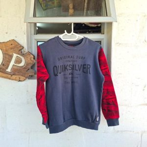 Red and Navy Sweater | 9-10 years