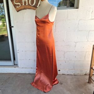 Terracotta Formal Dress | XS