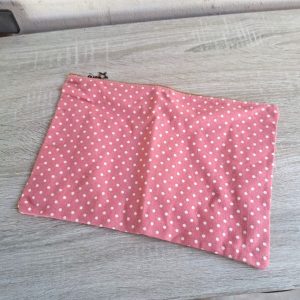 Pink Polka Dot Bag
