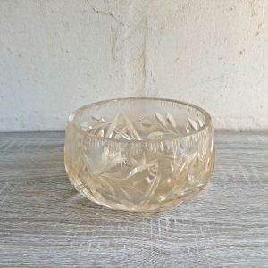 Heavy Glass Bowl