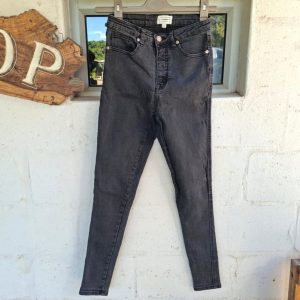 Black High Waisted Jeans | 8
